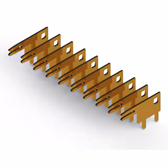 105-010-201-200 EDAC Inc.  Backplane Connector Contacts